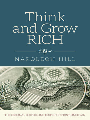 cover image of Think and Grow Rich
